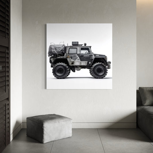Cuadro decorativo canvas Camioneta 4x4