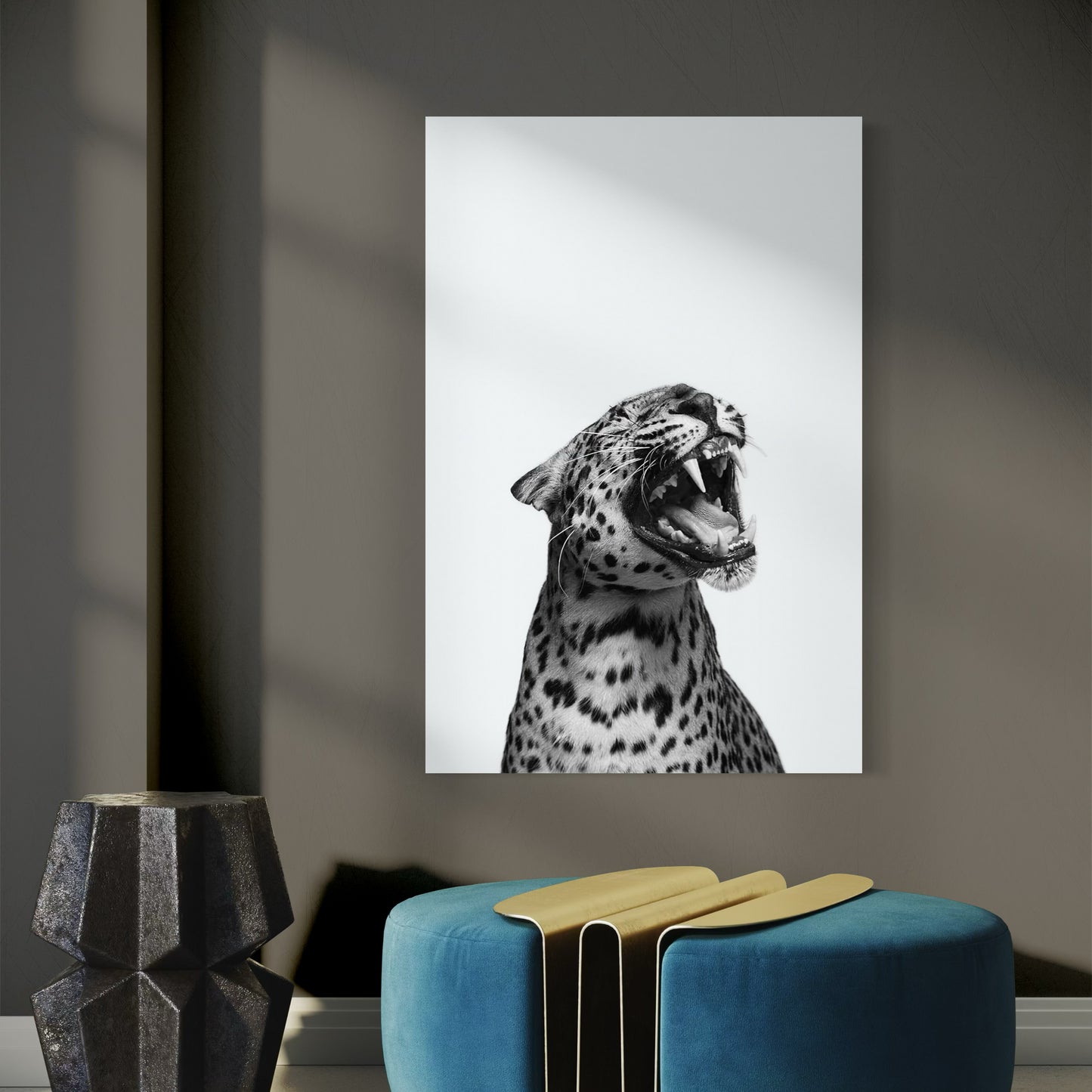 Cuadro decorativo canvas Jaguar 008