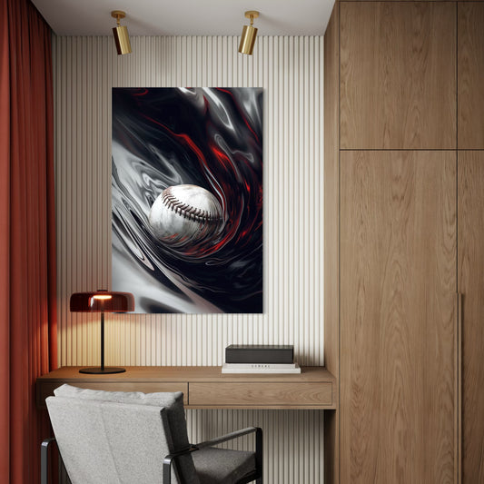 Cuadro decorativo canvas Pelota de Baseball