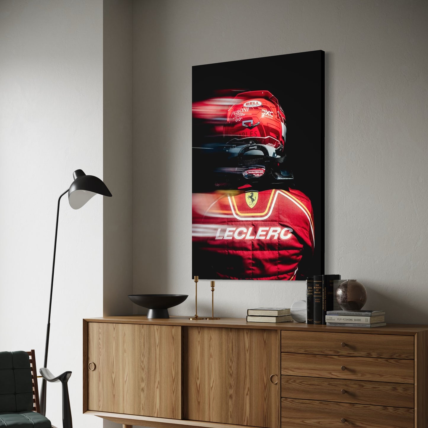Cuadro decorativo canvas Charles Leclerc 001