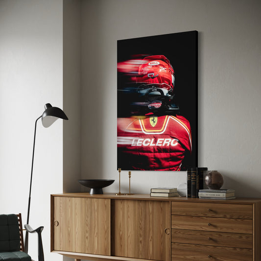 Cuadro decorativo canvas Charles Leclerc 001