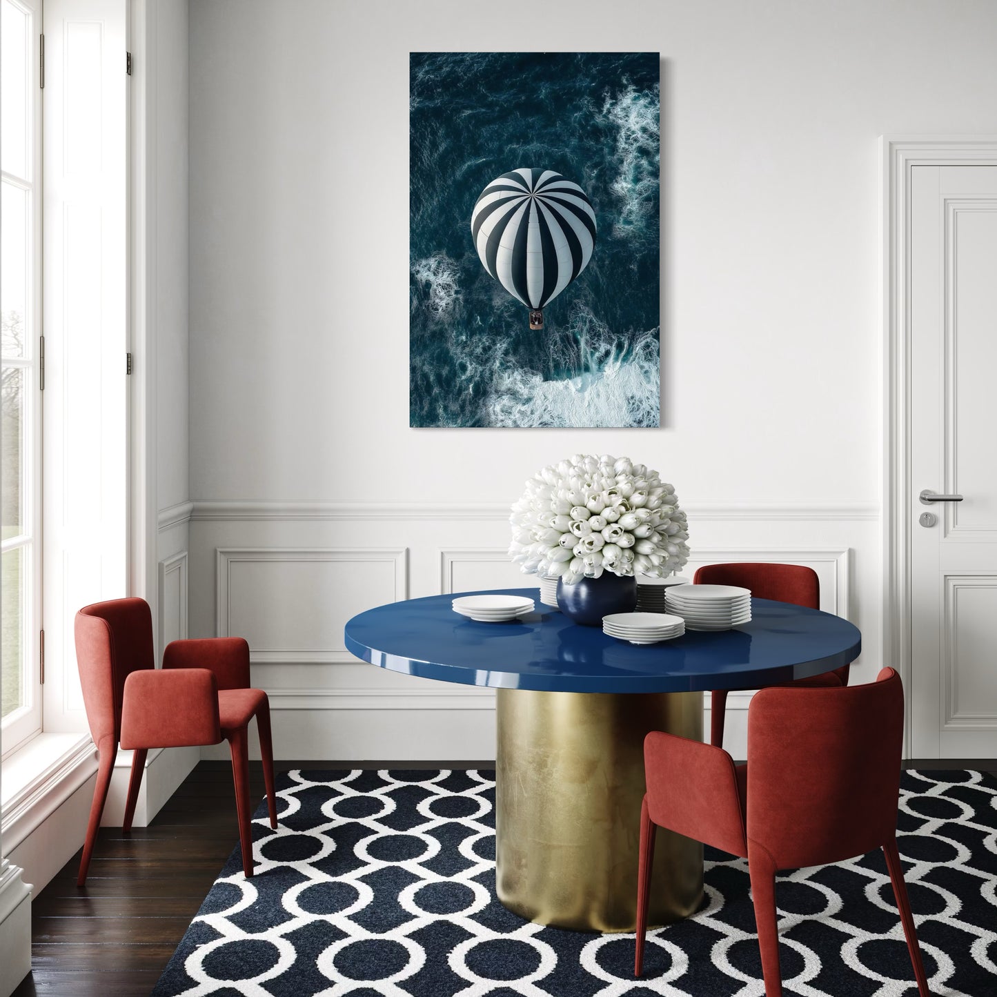 Cuadro decorativo canvas Globo Aerostático 002