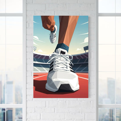 Cuadro decorativo canvas Runner
