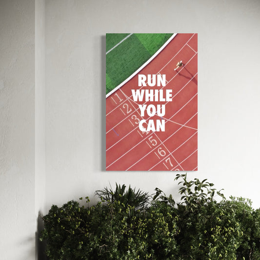 Cuadro decorativo canvas Run While You Can