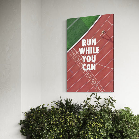 Cuadro decorativo canvas Run While You Can