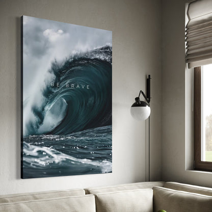 Cuadro decorativo canvas Be Brave