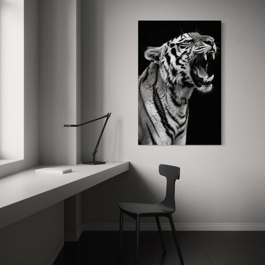 Cuadro decorativo canvas Tigre 008