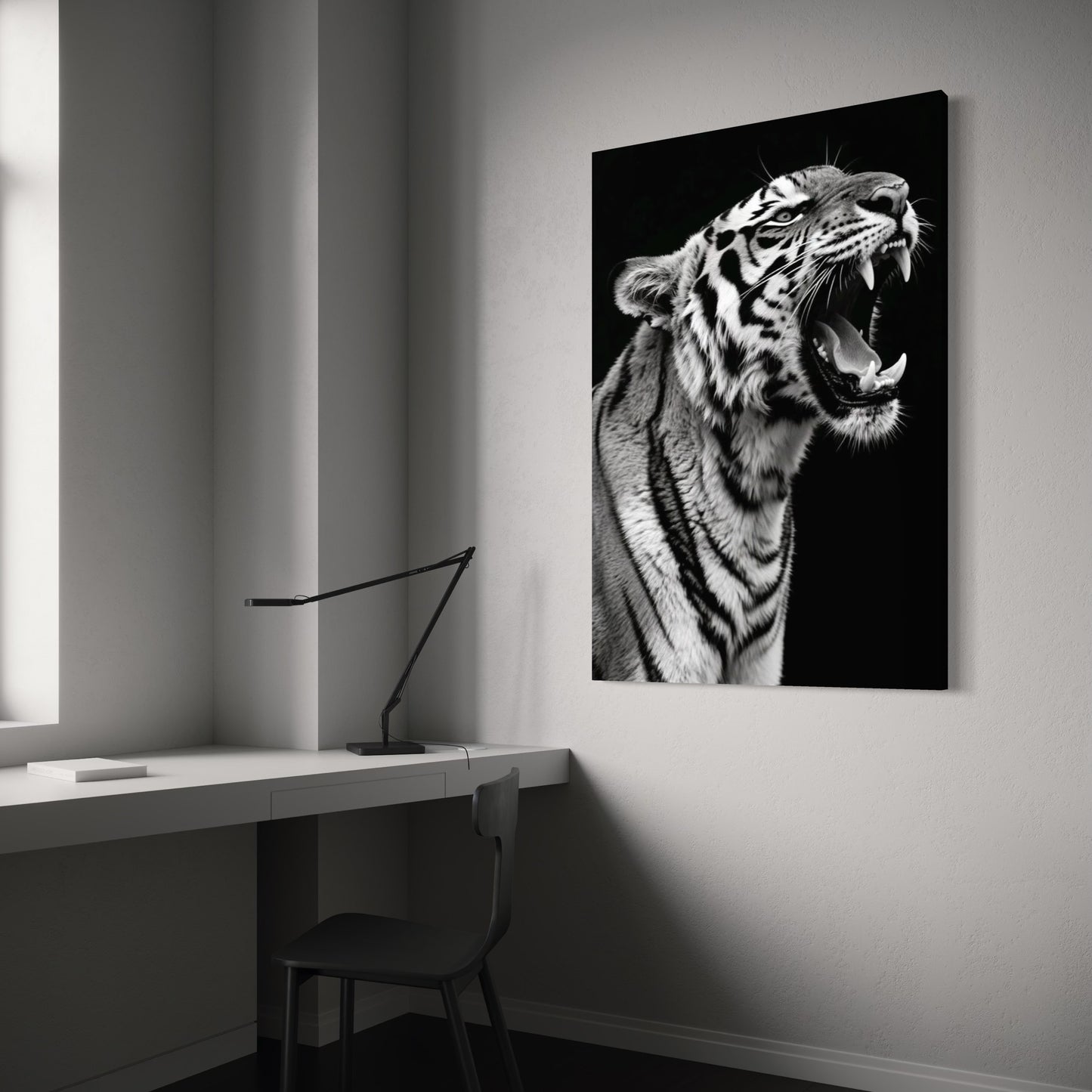 Cuadro decorativo canvas Tigre 008