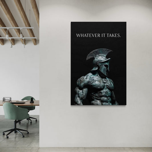 Cuadro decorativo canvas Whatever it takes