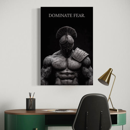 Cuadro decorativo canvas Dominate Fear