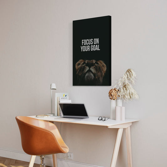 Cuadro decorativo canvas Focus on your goal