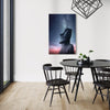 Cuadro decorativo canvas Moái