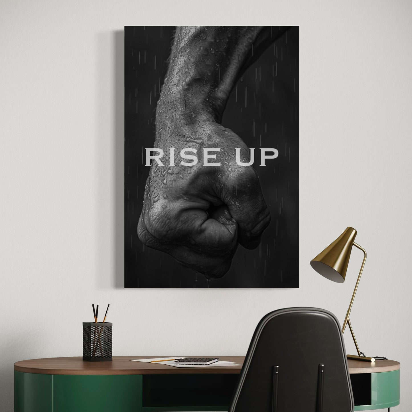 Cuadro decorativo canvas Rise up