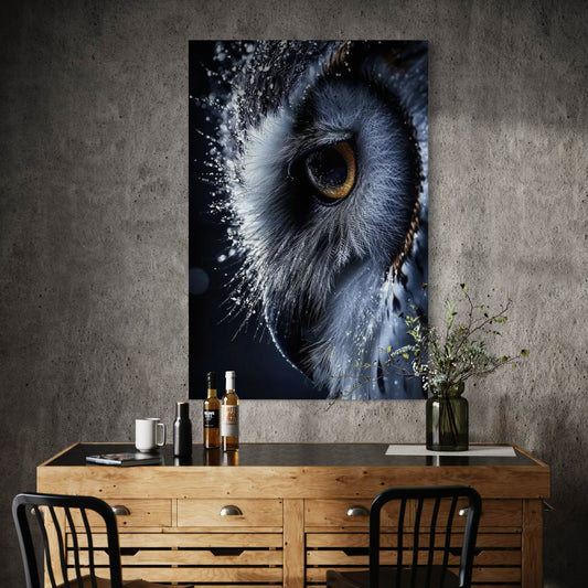 Cuadro decorativo canvas Búho 004