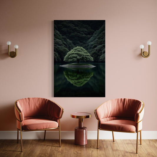 Cuadro decorativo canvas Árbol 006