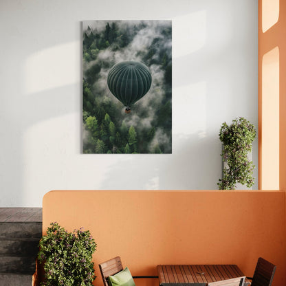 Cuadro decorativo canvas Globo Aerostático 003