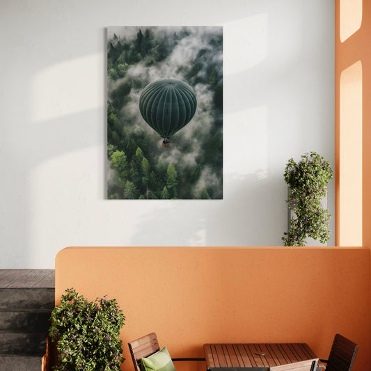 Cuadro decorativo canvas Globo Aerostático 003