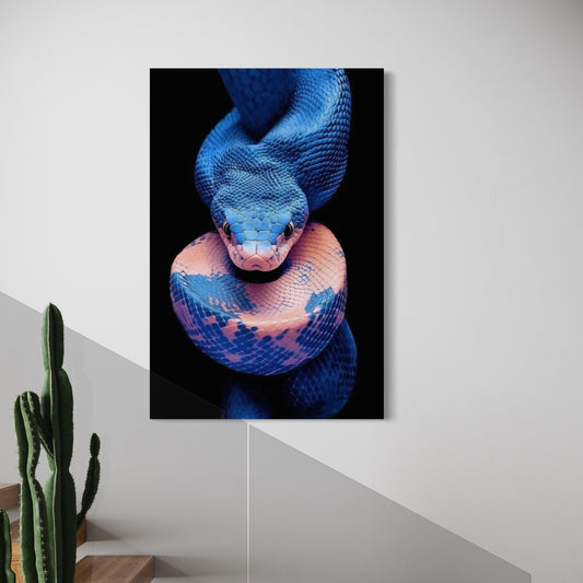 Cuadro decorativo canvas Serpiente 003