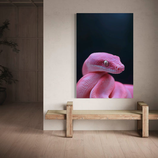 Cuadro decorativo canvas Serpiente 002