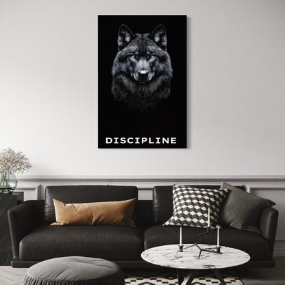 Cuadro decorativo canvas Discipline 002
