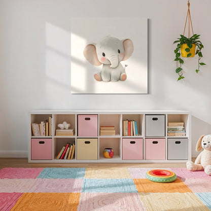 Cuadro decorativo canvas Elefante 012