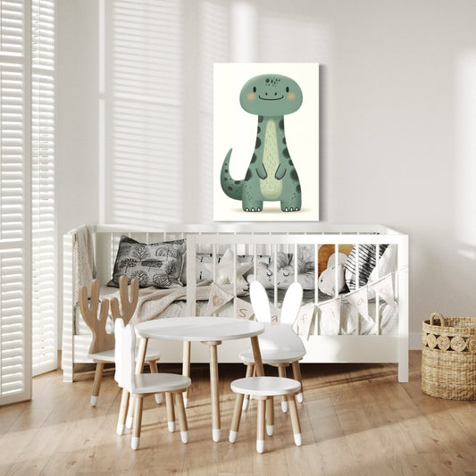 Cuadro decorativo canvas Dinosaurio 001