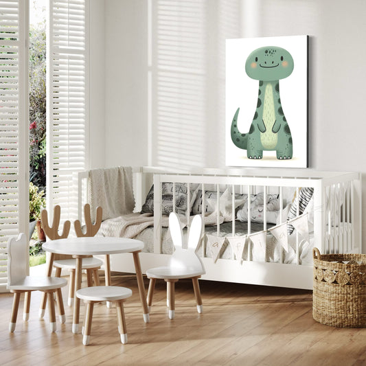 Cuadro decorativo canvas Dinosaurio 001