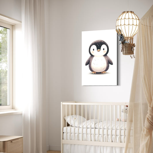 Cuadro decorativo canvas Pingüino 003