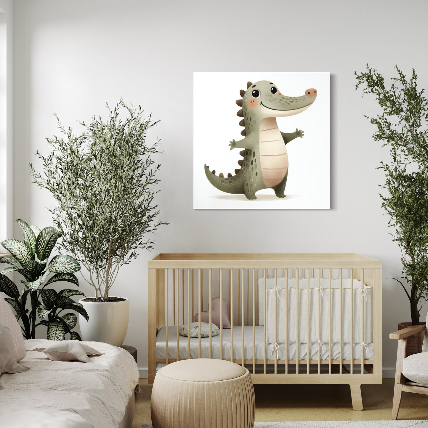 Cuadro decorativo canvas Cocodrilo 001