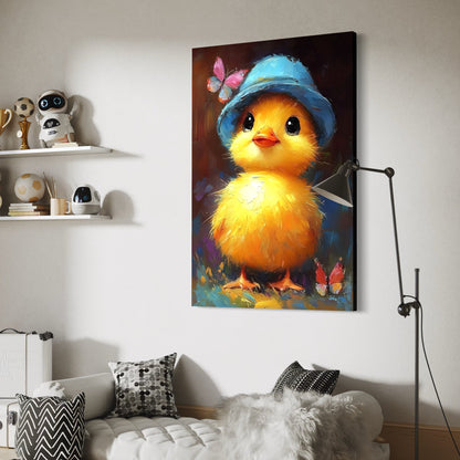 Cuadro decorativo canvas Pato 003