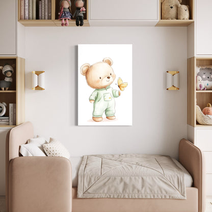 Cuadro decorativo canvas Oso 013