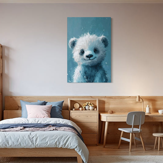 Cuadro decorativo canvas Oso polar 004