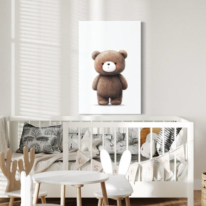 Cuadro decorativo canvas Oso 012