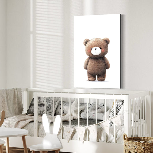 Cuadro decorativo canvas Oso 012