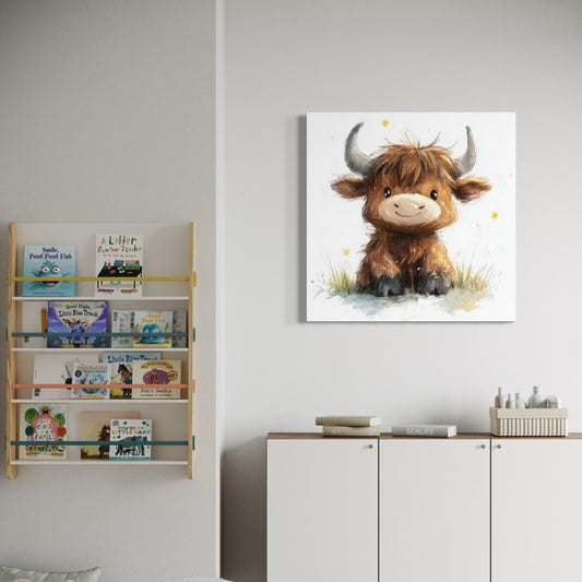 Cuadro decorativo canvas Toro Highland 006