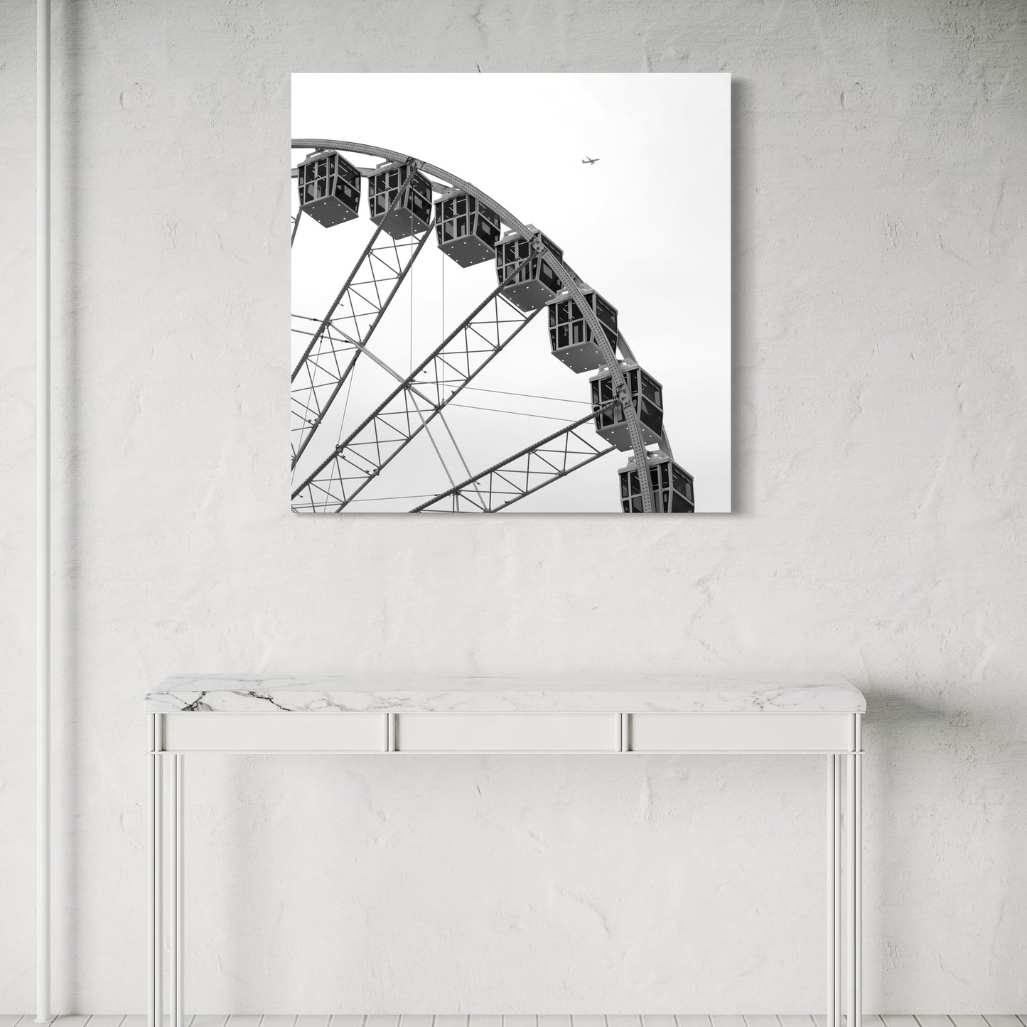 Cuadro decorativo canvas Rueda de la fortuna 002