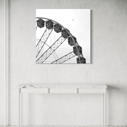 Cuadro decorativo canvas Rueda de la fortuna 002