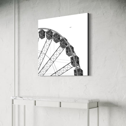 Cuadro decorativo canvas Rueda de la fortuna 002