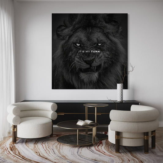 Cuadro decorativo canvas It´s my turn