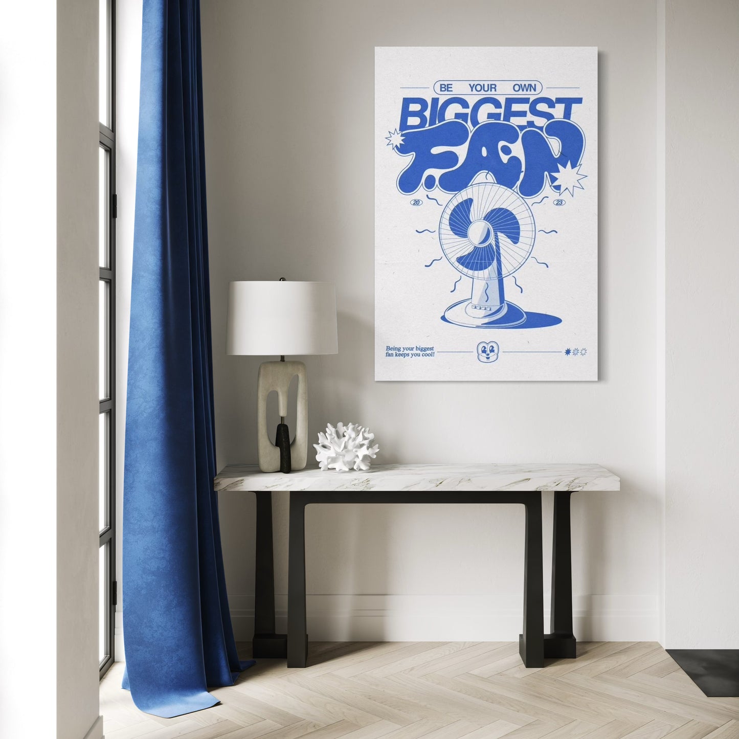 Cuadro decorativo canvas Biggest Fan