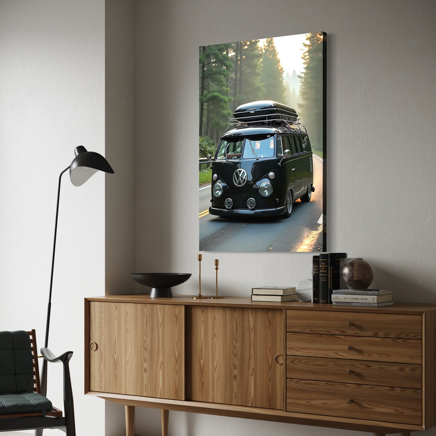 Cuadro decorativo canvas Combi 001