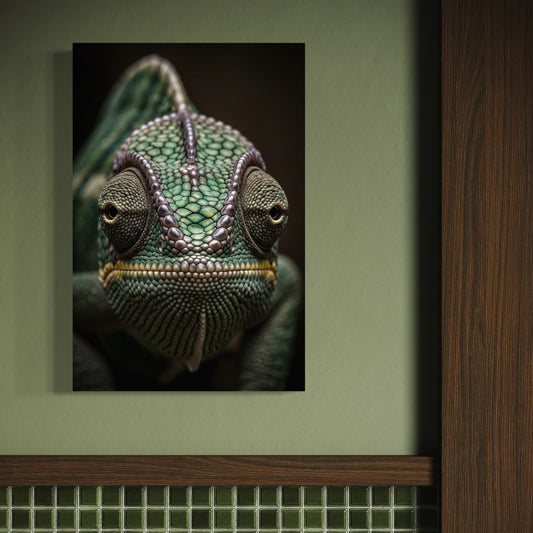 Cuadro decorativo canvas Camaleón 001