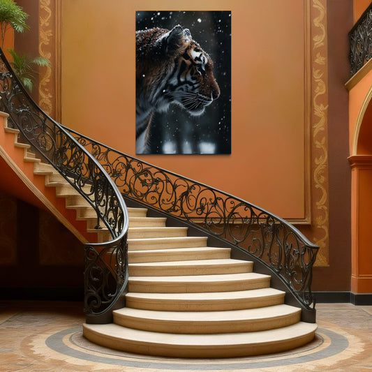 Cuadro decorativo canvas Tigre 009