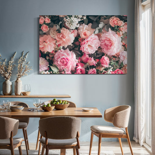 Cuadro decorativo canvas Flores 017