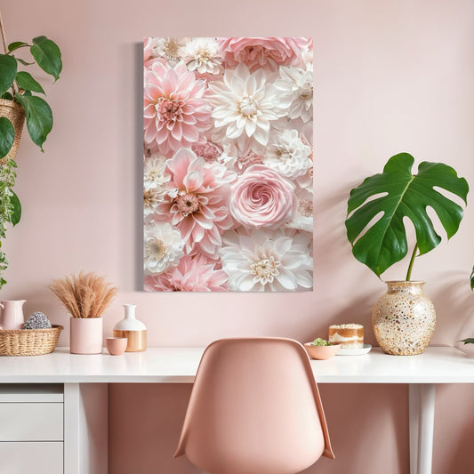 Cuadro decorativo canvas Flores 018