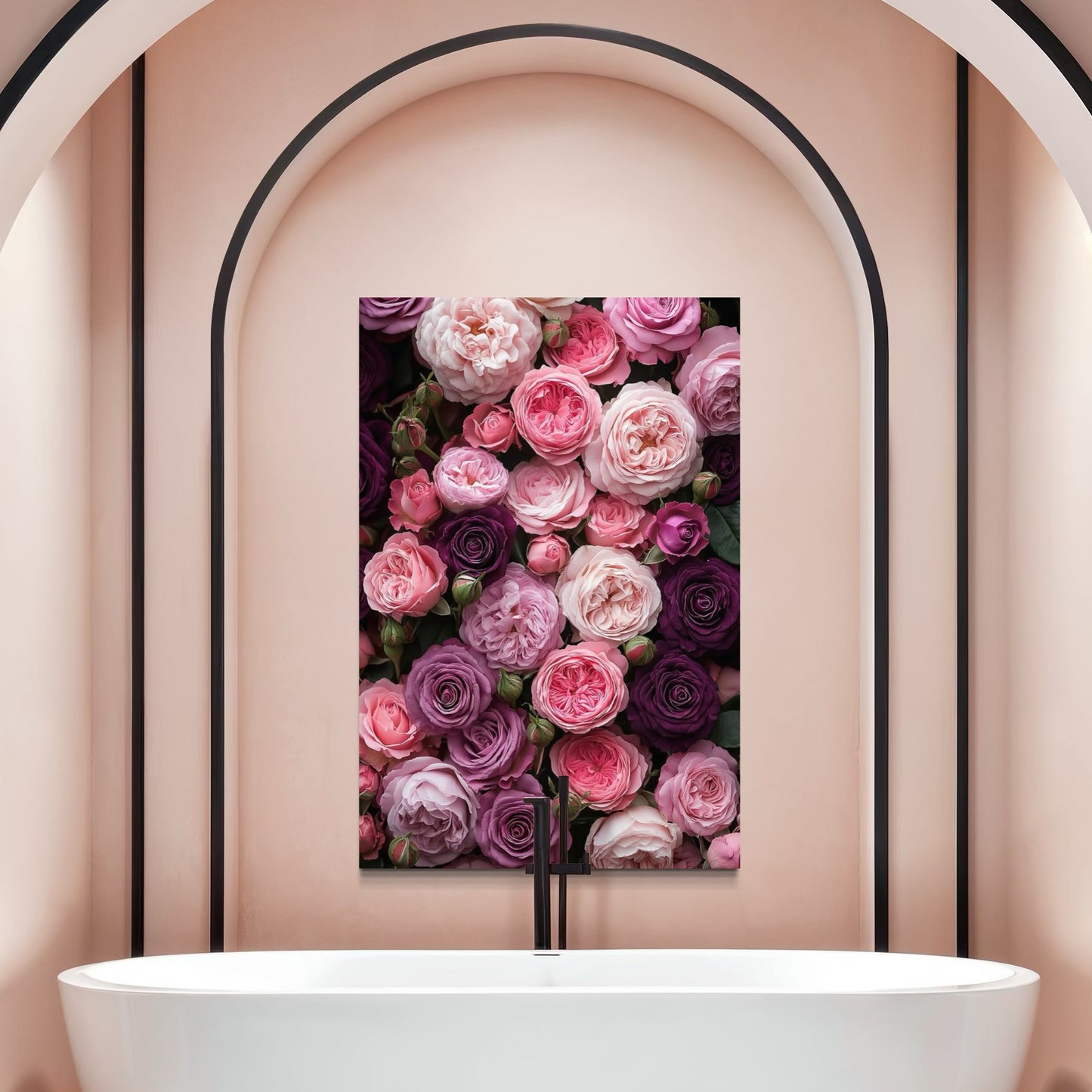 Cuadro decorativo canvas Flores 016