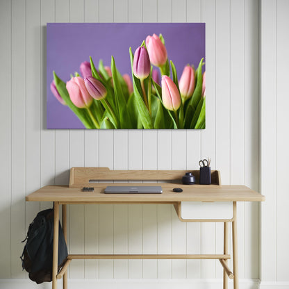 Cuadro decorativo canvas Flores 013