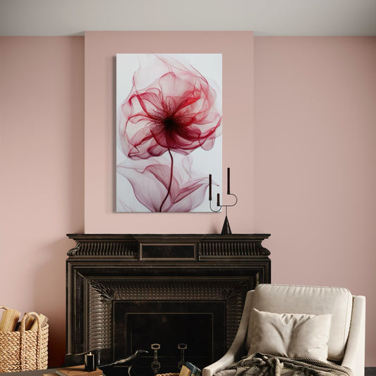 Cuadro decorativo canvas Flor 005