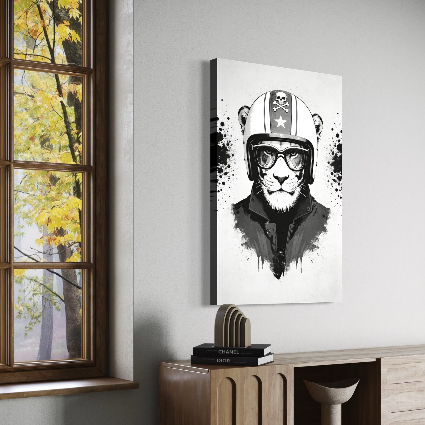 Cuadro decorativo canvas Tigre 010