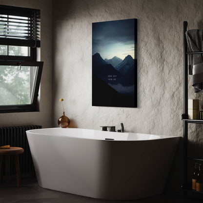 Cuadro decorativo canvas New day new me